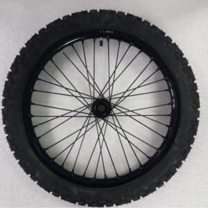 Front wheel 19" moto with tube and tire
